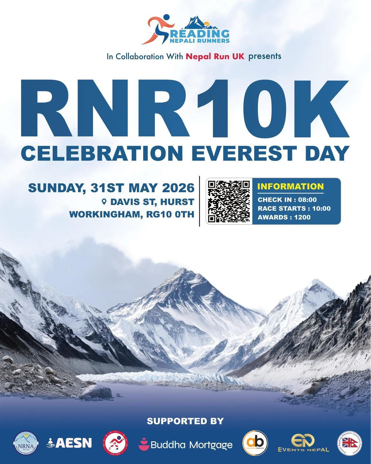 RNR Reading Nepali Runners 10k